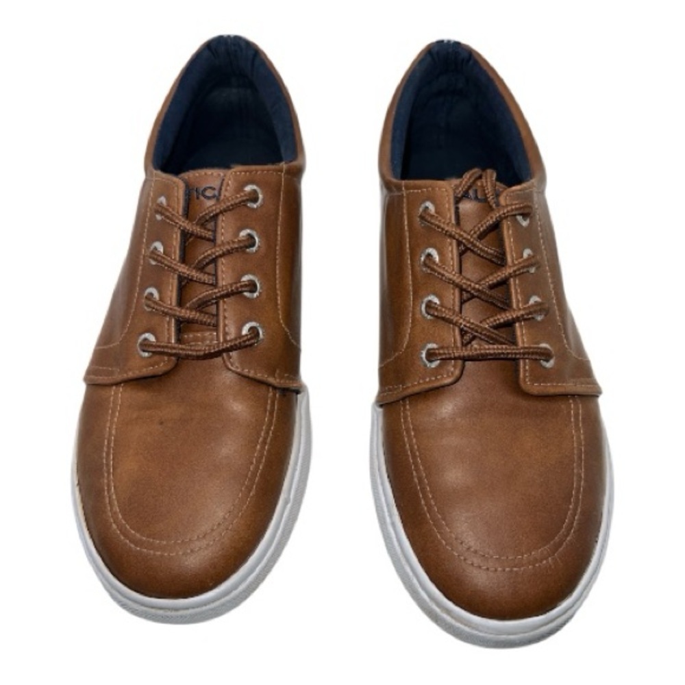 Nautica Kids Brown Dress Shoes - Picture 2 of 7